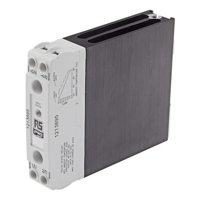 RS PRO Solid State Relay, 30 A Load, DIN Rail Mount, 530 V rms Load, 32 V dc Control