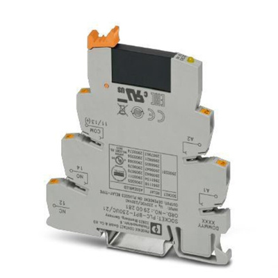 Phoenix Contact PLC-OPT-230UC Series Solid State Interface Relay, DIN Rail Mount