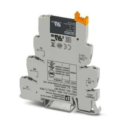 Phoenix Contact PLC Series Solid State Interface Relay, DIN Rail Mount