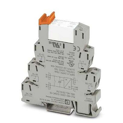 Phoenix Contact PLC-HSC Series Solid State Interface Relay, 28.8 V dc Control, 100 mA Load, DIN Rail Mount