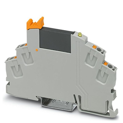 Phoenix Contact RIF-0-OPT Series Solid State Interface Relay, 28.8 V dc Control, 3 A Load, DIN Rail Mount