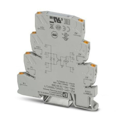 Phoenix Contact PLC-OPT Series Solid State Interface Relay, DIN Rail Mount