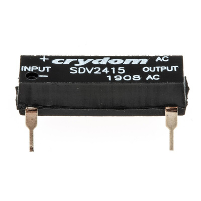 Sensata / Crydom SDV Series Solid State Relay, 1.5 A rms Load, PCB Mount, 280 V rms Load, 10 V dc Control