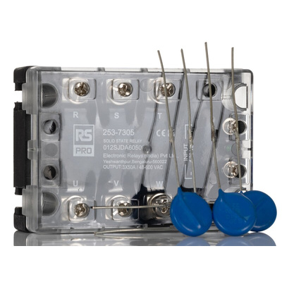 RS PRO Solid State Relay, 50 Amps Load, Panel Mount, Surface Mount, 600 V rms Load