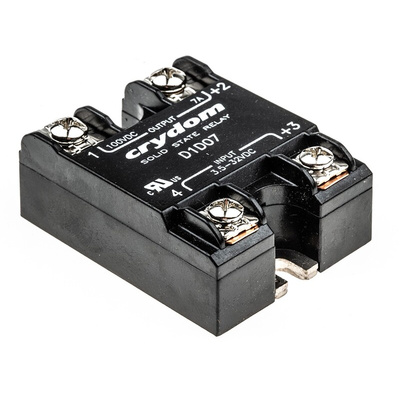 Sensata / Crydom 1-DC Series Solid State Relay, 7 A Load, Surface Mount, 100 V Load, 32 V Control