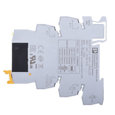 Phoenix Contact PLC-OSC- 24DC/24DC/2 Series Solid State Relay, DIN Rail Mount