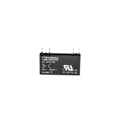 Phoenix Contact OPT-24DC/24DC/2 Series Solid State Relay, PCB Mount