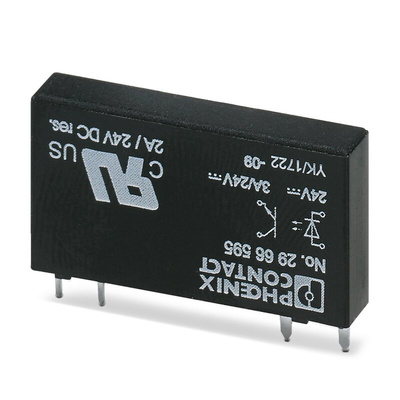 Phoenix Contact OPT-24DC/24DC/2 Series Solid State Relay, PCB Mount