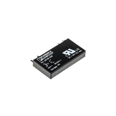 Phoenix Contact OPT-24DC/24DC/2 Series Solid State Relay, PCB Mount