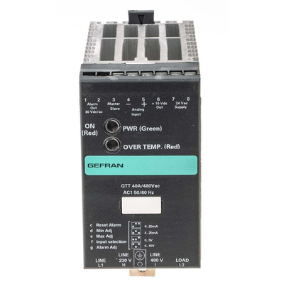 Gefran GTT-40 Series Solid State Relay, Panel Mount