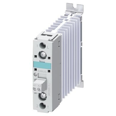 Siemens 3RF23 Series Solid State Relay, 20 A Load, DIN Rail Mount, 230 V Load, 24 V dc Control