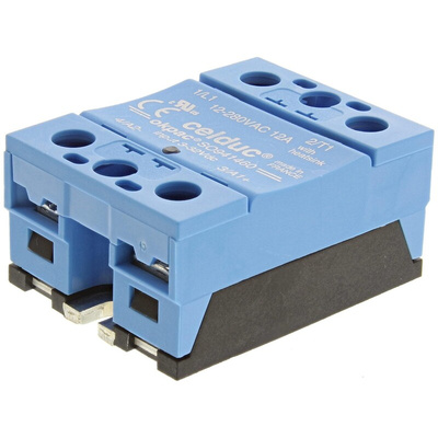 Celduc SO9 Series Solid State Relay, 12 A Load, Panel Mount, 280 V rms Load, 32 V Control