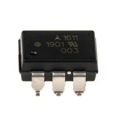 Broadcom Solid State Relay, 2.5 A Load, PCB Mount, 60 V Load, 1.7 V Control