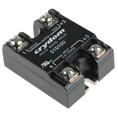 Sensata / Crydom 1-DC Series Solid State Relay, 100 A Load, Surface Mount, 100 V Load, 32 V Control