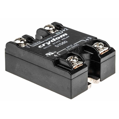 Sensata / Crydom 1-DC Series Solid State Relay, 60 A Load, Surface Mount, 100 V Load, 32 V Control