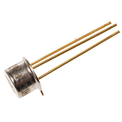 Analog Devices AD590MH, Temperature Sensor -55 to +150 °C ±0.5°C, 3-Pin TO-52