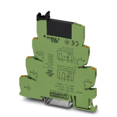 Phoenix Contact PLC-OPT- 60DC/ 24DC/2 Series Solid State Interface Relay, DIN Rail Mount