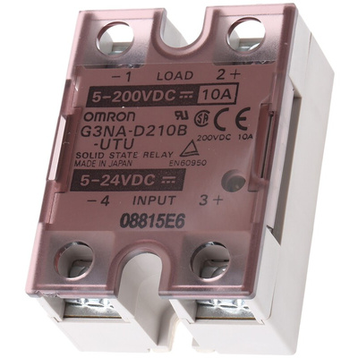 Omron G3NA Series Solid State Relay, DIN Rail Mount