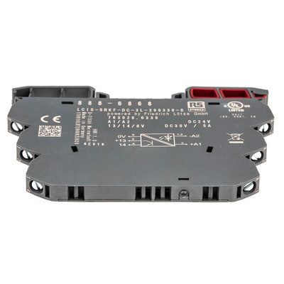 RS PRO Solid State Relay, 5 A Load, DIN Rail Mount, 30 V Load, 30 V Control