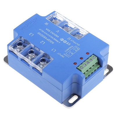 i-Autoc KSQ Series Solid State Relay, 60 A Load, Panel Mount, 530 V ac Load, 32 V dc Control
