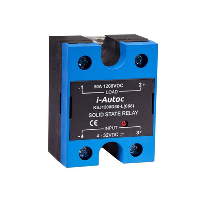 i-Autoc KSJ Series Solid State Relay, 80 A Load, Panel Mount, 100 V dc Load, 32 V dc Control