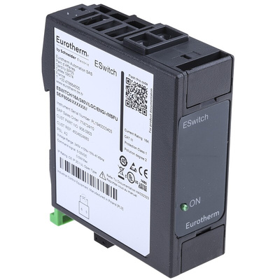 Eurotherm Solid State Relay, 16 A Load, DIN Rail Mount, 240 V Load, 32 V dc Control