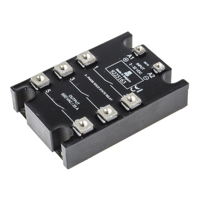 RS PRO Solid State Relay, 25 A rms Load, Panel Mount, 660 V ac Load, 32 V dc Control