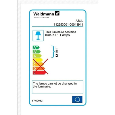 Waldmann LED Machine Light, 3 W, Flexible Neck