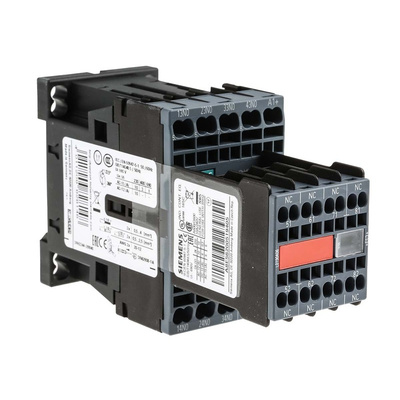 Siemens 3RH2 Series Contactor, 10 A, 4NO + 4NC, 600 V dc, 690 V ac