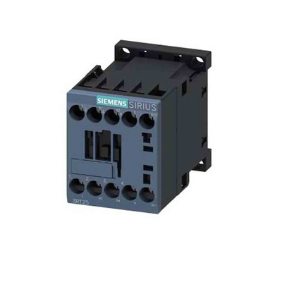 Siemens Contactor, 24 V dc Coil, 4-Pole, 12 A, 2NO + 2NC