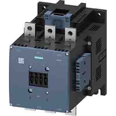 Siemens Contactor, 240 V ac Coil, 3-Pole, 500 A, 250 kW, 2NO + 2NC
