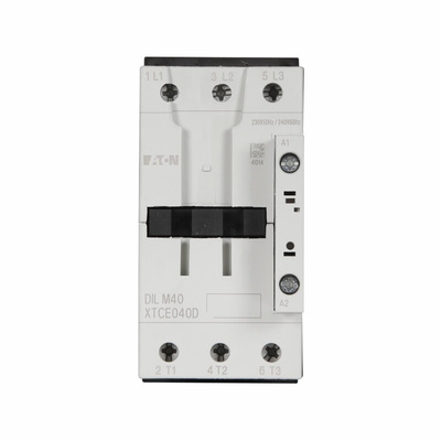 Eaton Contactor, 230 V Coil, 3-Pole, 60 A, 18.5 kW, NO