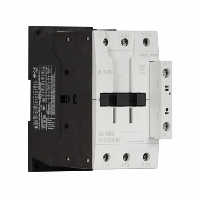Eaton Contactor, 230 V Coil, 3-Pole, 60 A, 18.5 kW, NO