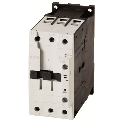 Eaton Contactor, 230 V Coil, 3-Pole, 60 A, 18.5 kW, NO