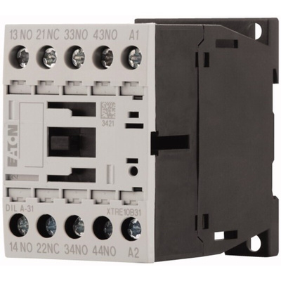 Eaton Contactor Relay, 48 V dc Coil, 4 A, 1 NC, 3 NO
