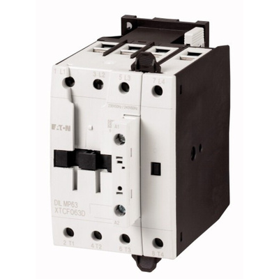 Eaton DILM Series Contactor, 220 V ac, 230 V dc Coil, 3-Pole, 11 kW, 1NC