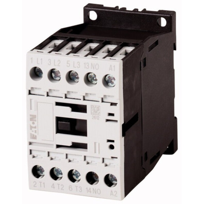 Eaton DILM Series Contactor, 230 V Coil, 3-Pole, 3.5 kW, 1N/O