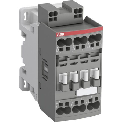 ABB 1SBL2 Series Contactor, 20 → 60 V ac/dc Coil, 3-Pole, 50 A, 18.5 kW, 3NO