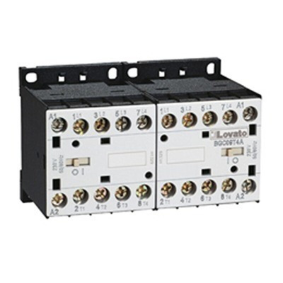 Lovato BGC09 Series Contactor, 120 V Coil, 20 A, 22 kW, 690 V