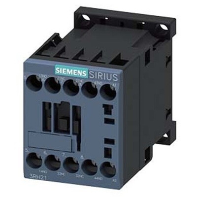 Siemens 3RH2 Series Contactor Relay, 32 V ac Coil, 4-Pole, 10 A, 2NO + 2NC, 690 V ac