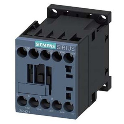 Siemens 3RH2 Series Contactor Relay, 250 V dc Coil, 4-Pole, 10 A, 2NO + 2NC, 690 V ac