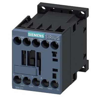 Siemens 3RH2 Series Contactor Relay, 240 V ac Coil, 4-Pole, 10 A, 3NO + 1NC, 690 V ac