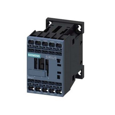 Siemens 3RH2 Series Contactor Relay, 24 V dc Coil, 4-Pole, 10 A, 4NO, 690 V ac