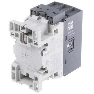 ABB AF Series Contactor, 250 → 500 V ac/dc Coil, 3-Pole, 21 A, 15 kW, 3NO, 690 V ac