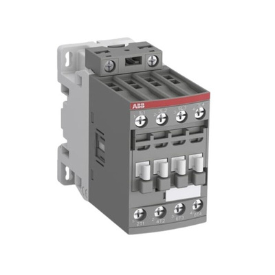 ABB AF Series Contactor, 230 V ac Coil, 4-Pole, 45 A, 11 kW, 4NO, 690 V ac