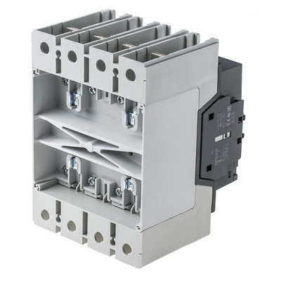 ABB AF Series Contactor, 230 V ac Coil, 4-Pole, 350 A, 110 kW, 4NO, 1 kV