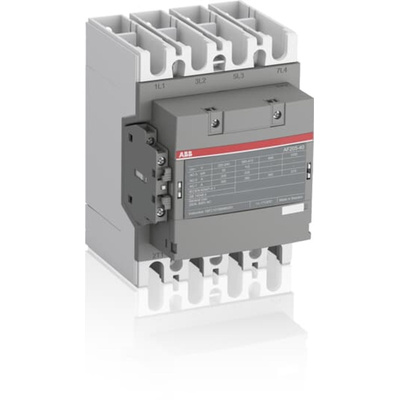ABB AF Series Contactor, 230 V ac Coil, 4-Pole, 350 A, 110 kW, 4NO, 1 kV
