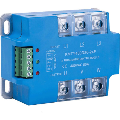 i-Autoc Solid State Relay, 80 A Load, Panel Mount, 530 V ac Load, 32 V dc Control
