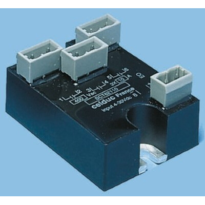 Celduc SCT Series Solid State Relay, 12 A Load, Panel Mount, 440 V rms Load, 90 V dc Control