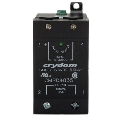 Sensata / Crydom CMR48 Series Solid State Relay, 35 A Load, DIN Rail Mount, 530 V Load, 32 V Control